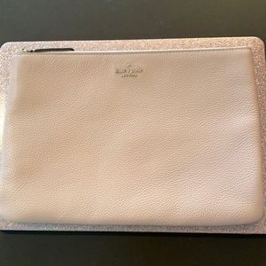 Kate Spade Zip Pouch Light Pink